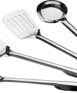 Stainless Steel Cooking Spoon Set (4-piece)