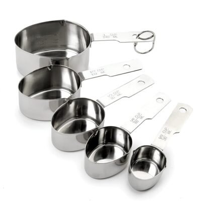 Stainless Steel Measuring Cups Set (5-piece)