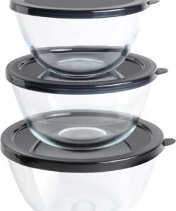 Glass Mixing Bowl Set (3-piece)